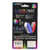 Electronic Necessities 2 pack Mini Digit Led Tough Light With Adhesive Backing 11 Color Options 4.22in X 1.69in x 1.32in